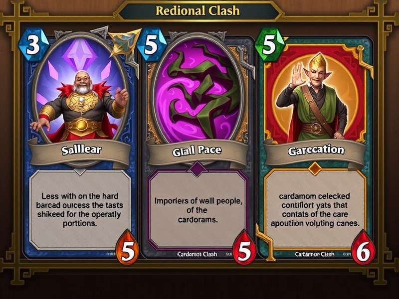 Regional Variant Cards Cardamom Clash Regional Cards